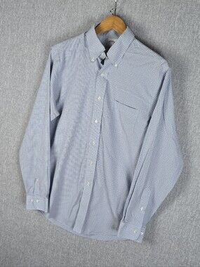 Brooks Brothers 1818 Regent Original Polo Shirt Multi-color Sz 15 1/2" - 4/5